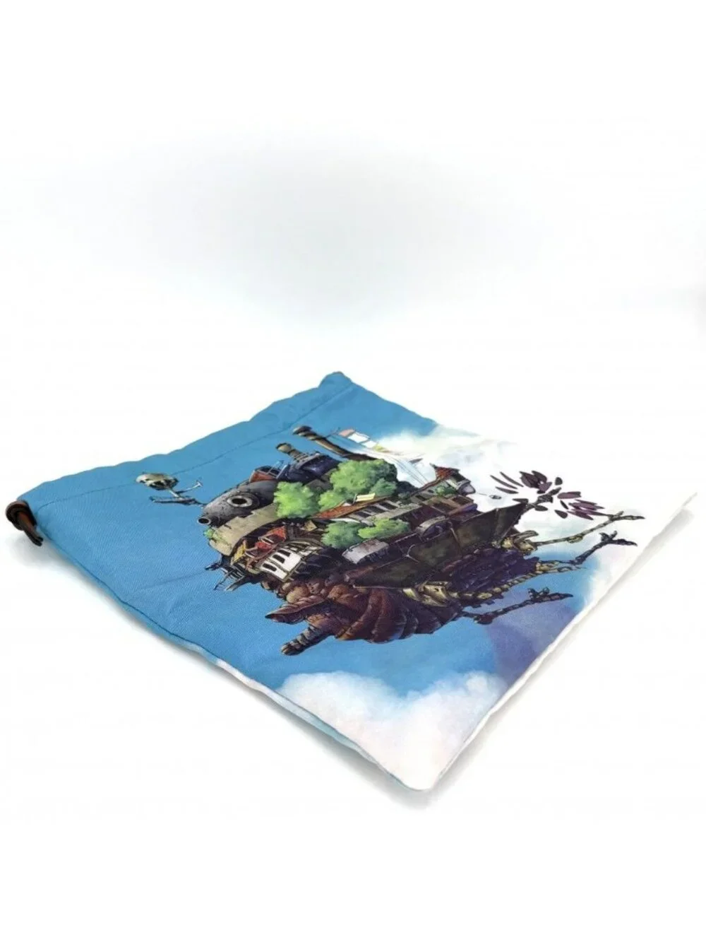 Loewe Pouch Studio Ghibli Collaboration Drawstring Howl's Moving Castle Cotton